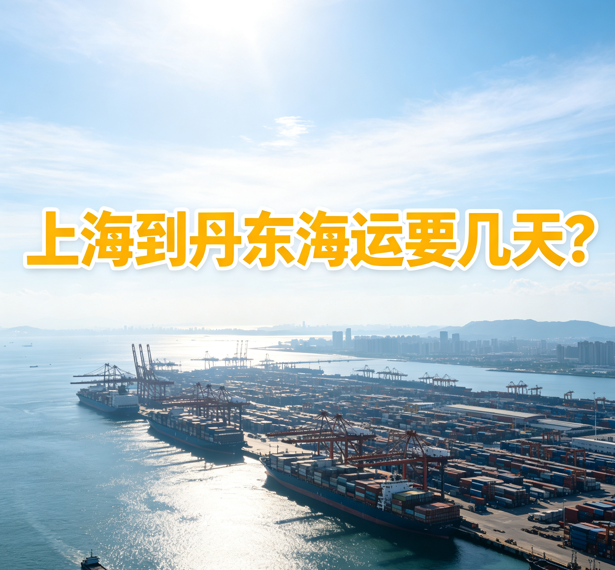 上海到丹东海运要几天？？？？？时效、流程全解析